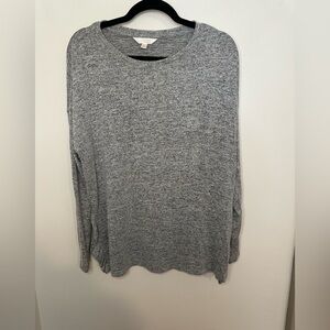 Lauren Conrad Long sleeve ruffle tee